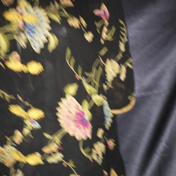 Champagne Collection oriental style blouse. - Picture 4 of 6